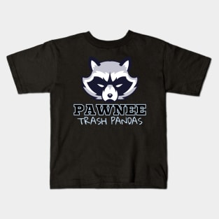 Pawnee Rangers - Parks and Rec Racoon Kids T-Shirt